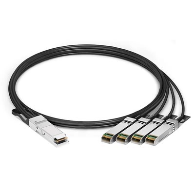 Συμβατό με ανώτερη ποιότητα 1 0 0g QSFP28 έως 4 x 25G SFP28 Παθητική άμεση σύνδεση καλωδίου διάλειμμα χαλκού 0.5m -5 m